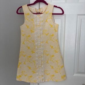 Floral Yellow Girl’s Dress by Iris & Ivy